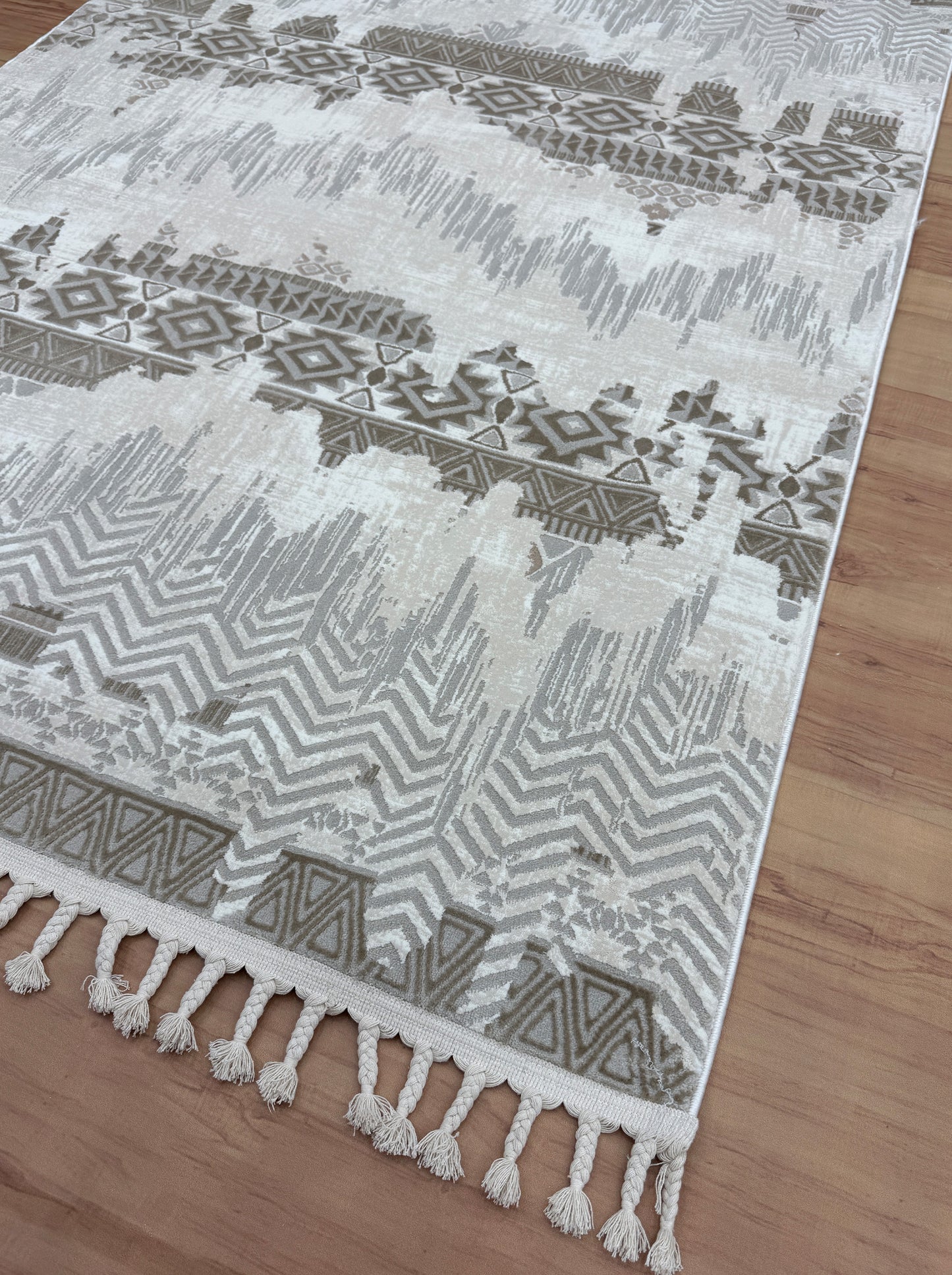 Smoke Veil Boho Carpet