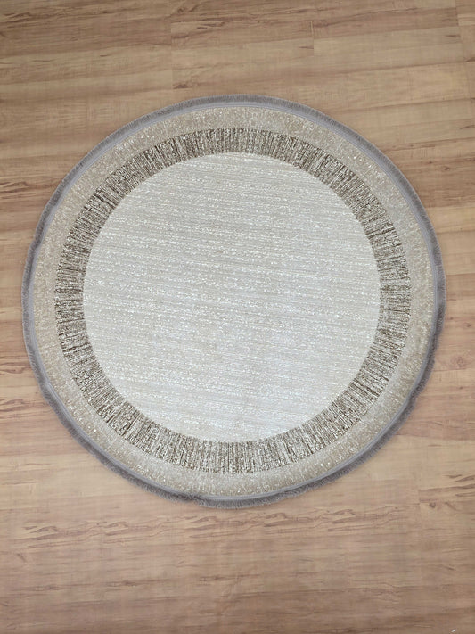 Highland  Bamboo Silk Round Carpet
