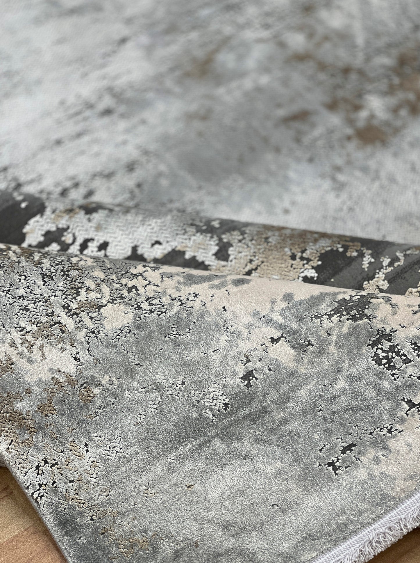 Gray Elegance Bamboo Silk