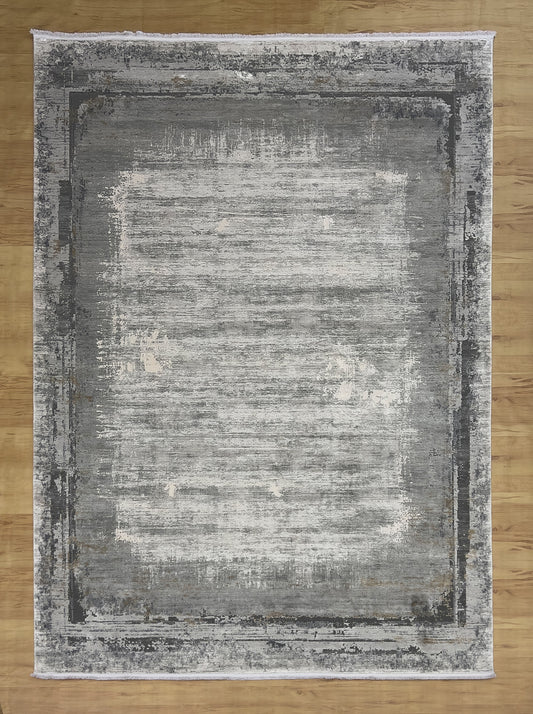 Sleek Horizon Bamboo Silk Carpet